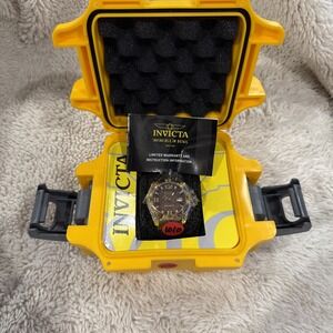Invicta Reserve Excursion‎ Lady 42629 Watch Leather Band Diamond Accent
